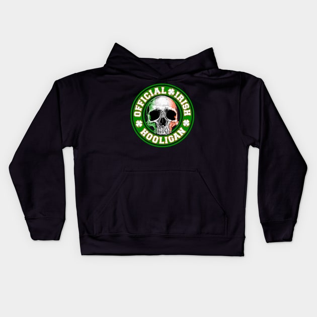 Irish Hooligan Kids Hoodie by Atomic Blizzard